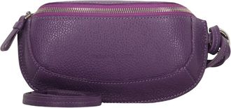 Fabiana Filippi Borsa a spalla in pelle - Viola