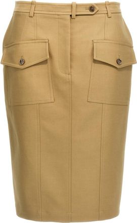 Tom Ford Green Pencil skirt