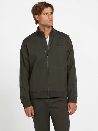 Guess Genaro Logo-Tape Zip Jacket