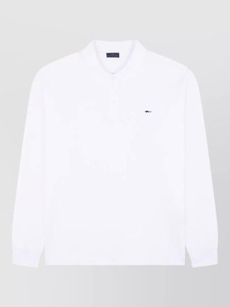 Paul & Shark cotton polo shirt long sleeves collar