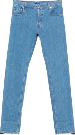 Gucci Jeans met logopatch - Blauw