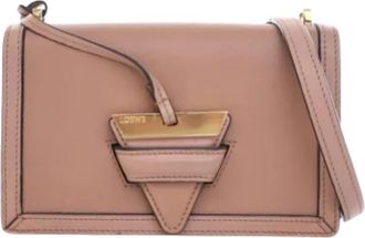 Loewe Tweedehands leren schoudertassen - Dames - Vintage Schoudertas - Roze - ONE Size - Leer - Vintage