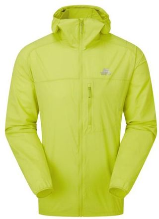 Mountain Equipment Aerofoil Hooded Jacket Windjacke f&uuml;r Herren | gr&uuml;n