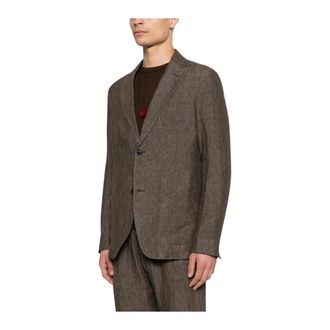 Emporio Armani Hombre, Chaquetas, Marr&oacute;n, Talla: S