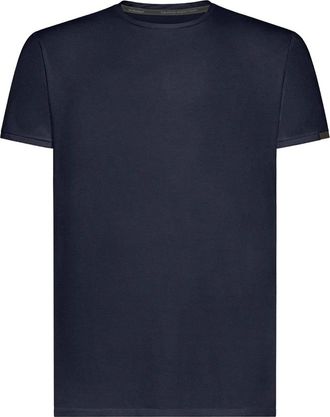 Roberto Ricci Design Oxford T-Shirt - Heren - T-shirts - Blauw - S - Tops