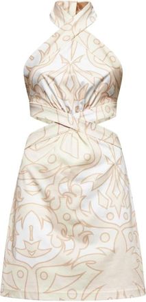 Silvian Heach Dames, Jurken, Beige, Maat: XS Katoen