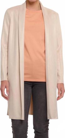 Rino&Pelle Mirola Open-Front Coat In Birch Gold