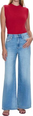Pistola Denim Jadyn Wide-Leg Jean In Major