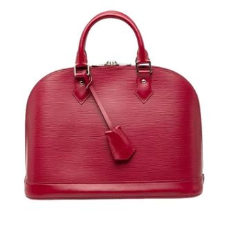 Louis Vuitton Pre-owned Handbags, female, Red, Size: ONE SIZE Pre-owned Alma PM
