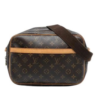 Louis Vuitton Pre-owned Cross Body Bags, female, Brown, Size: ONE SIZE Pre-owned Fabric Crossbody Bag