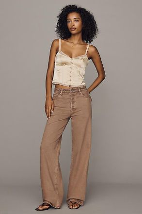 Good American Vintage High-Rise Wide-Leg Jeans
