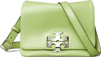 Tory Burch Charlie logo shoulder bag - Green