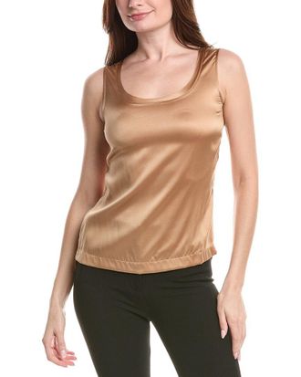 Fabiana Filippi Silk-Blend Tank Top