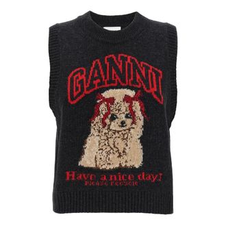 Ganni Mujer, Jerseys, Negro, Talla: XS