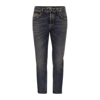 Pantaloni Torino Heren, Jeans, Blauw, Maat: W37 Katoen