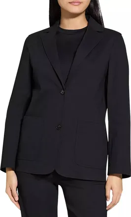 Theory Relaxed Blazer In Black