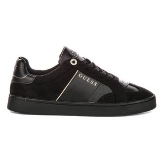 Guess Jrone Suede-Insert Sneaker - female - Guess - Sneakers - Black - 5 UK - Shoes