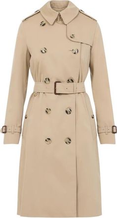 Burberry Elegante Nude & Neutrals Jas - Dames - Trenchcoats - Beige - 3XS - Katoen - Jassen