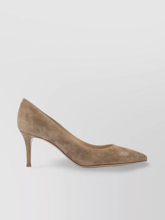 Gianvito Rossi suede leather pumps