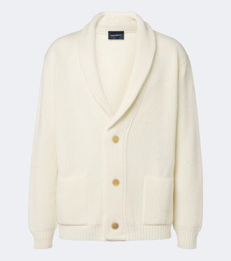 Thom Sweeney C&aacute;rdigan acanalado de lana