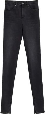Gucci Washed Cotton Denim Skinny Pants - Dames - Skinny Jeans - Zwart - W26 - Denim - Jeans