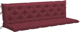 vidaXL Cushion for Swing Chair Wine Red 78.7 Fabric, 315049