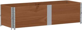 vidaXL Garden Planter Brown 150x50 cm Solid Wood Pine vidaXL