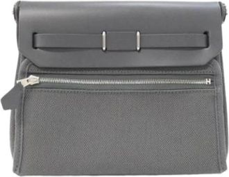 Herm&egrave;s Pre-owned Vintage Shoulder Bag - Dames - Vintage Schoudertas - Grijs - ONE Size - Vintage