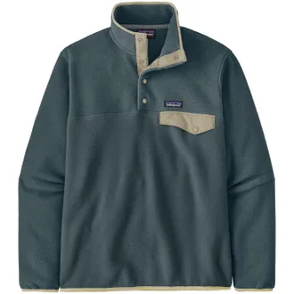 Patagonia Mens Lightweight Synchilla Snap-T Fleece Pullover Blue Xxxl