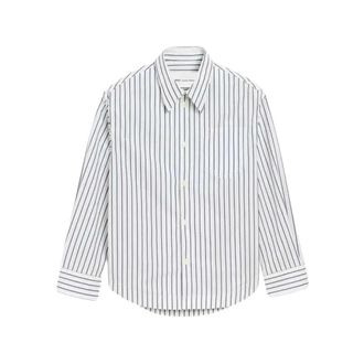 Ami Heren, Overhemden, Veelkleurig, Maat: S/M Denim