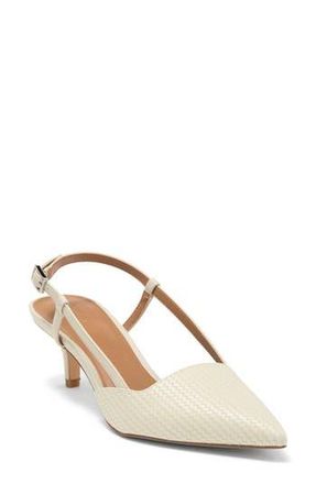 Nordstrom Rack Palmer Singback Pump in Ivory Shell at Nordstrom Rack, Size 9.5