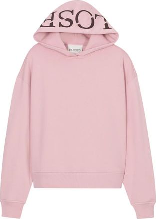 Closed Katoenen Hoodie - Dames - Hoodies - Roze - M - Katoen - Hoodies & sweatvesten