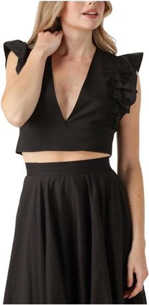 Vanessa Bruno Tops, Dames, Zwart, S, AYA Top