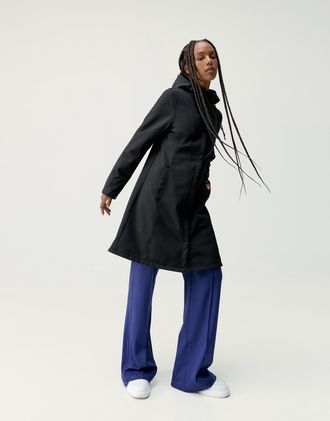 Born Living Yoga Jacket Trench Black