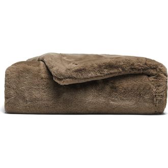 Cozy Earth Extra Weight Cuddle Blanket in Walnut at Nordstrom