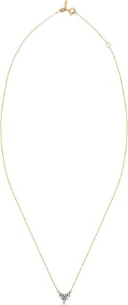 Yannis Sergakis Collana Mini Pétal in oro giallo 18kt con diamanti