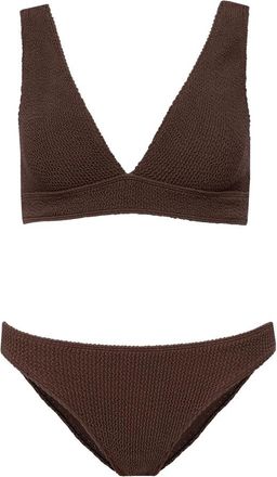 Sorbet Island Bikini - Dames - Bikinis - Bruin - ONE Size - Polyester - Badmode