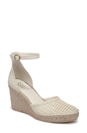 Franco Sarto Idalia Espadrille Wedge in Cream at Nordstrom, Size 9.5