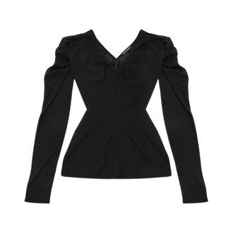 Our Legacy Stocking Jersey Top - Dames - Tops - Zwart - Maat: M Jersey