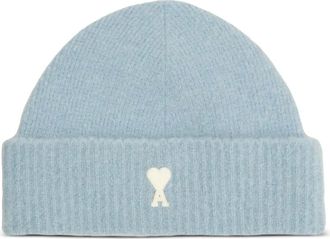 Ami Berretto Ami de Coeur a righe - Blu