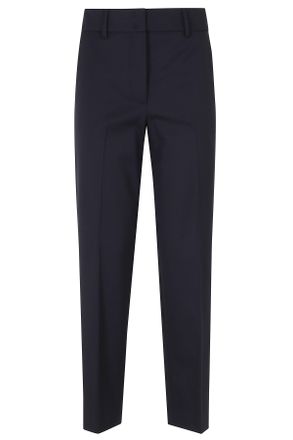Seventy Blue Straight-Leg Tailored Virgin Wool-Blend Formal Pants