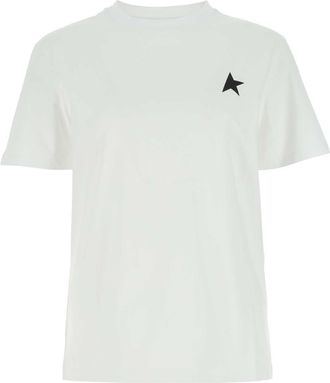 Golden Goose Deluxe Brand White Cotton T Shirt