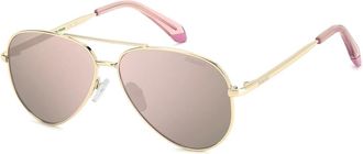 Polaroid PLD 8073/S Zonnebril - unisex - Zonnebrillen - Geel - 55 MM - Accessoires