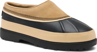 Sorel Ambler Waterproof Slip-On in Caribou Buff/black at Nordstrom, Size 11.5
