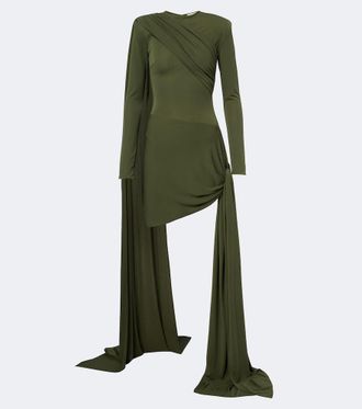 New Arrivals Draped gathered minidress