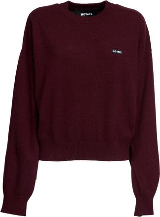 Rotate Basic Crew-Neck Jumper