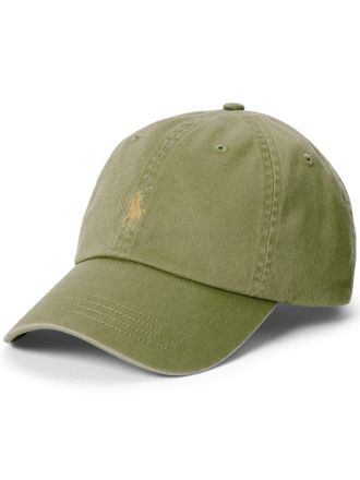 Polo Ralph Lauren cotton baseball cap - men - Cotton - One Size - Green