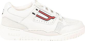 Bally Champion Kuba Leather Sneakers, Brand Size 37 ( US Size 6.5 )