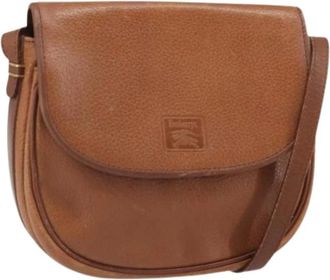 Burberry Pre-owned Cross Body Bags, female, Brown, Size: ONE SIZE Pre-owned Vintage Shoulder Bag