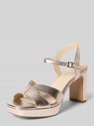 Tamaris Tamaris Sandaletten mit Dornschlie&szlig;e in Gold, Gr&ouml;&szlig;e 36